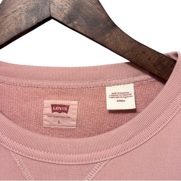 Levi’s Classic Logo Pink Sweatshirt - Picture 3 of 4